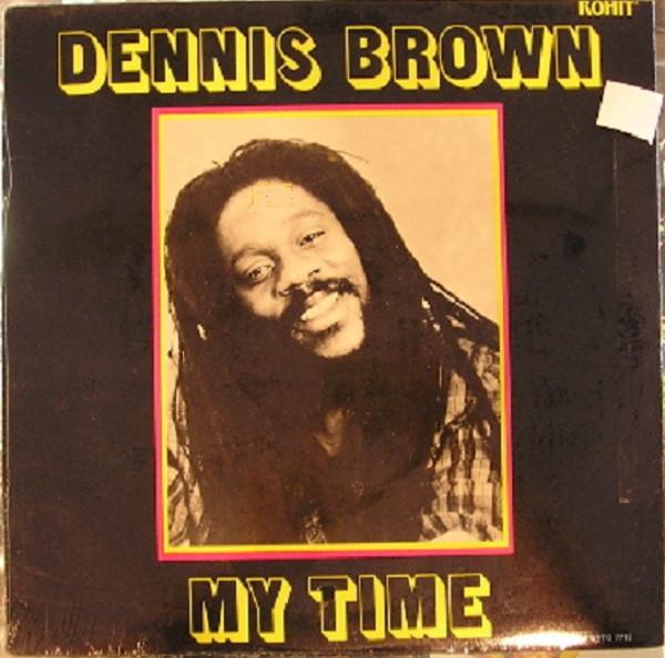 LP Record DENNIS BROWN - My Time RRTG7713 Rohit Records 1988 US Reggae, Ska & Dub Used