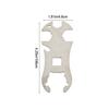 Gas Cylinder Wrench Compatible with Most Common Sizes from 13mm to 19mm