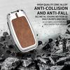 Interior Mouldings Zinc Alloy Leather Car Key Case Cover Shell For Kia Carens Ceed Rio 3 Sportage Optima Sorento Cerato Soul For
