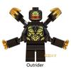 Captain Marvel Minifigures Super Heroes Outrider Iron Man MK50 MK1 MK5 MK85 MK41 Building Blocks Model Bricks Sets Toys for Children WM6055