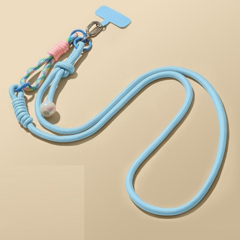 Multifunctioneel Verstelbaar Mobiele Telefoon Lanyard Telefoon Lanyard Strap Crossbody Nylon Telefoon Laniere Handy Trageband SJGS08