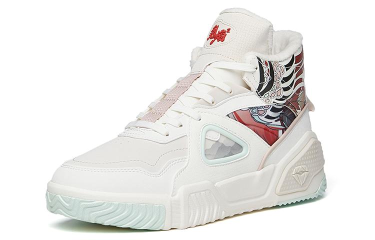 Women's Sneakers Anta Life Collection Slip Resistant Abrasion Resistant High top Skateboard Shoes Women's