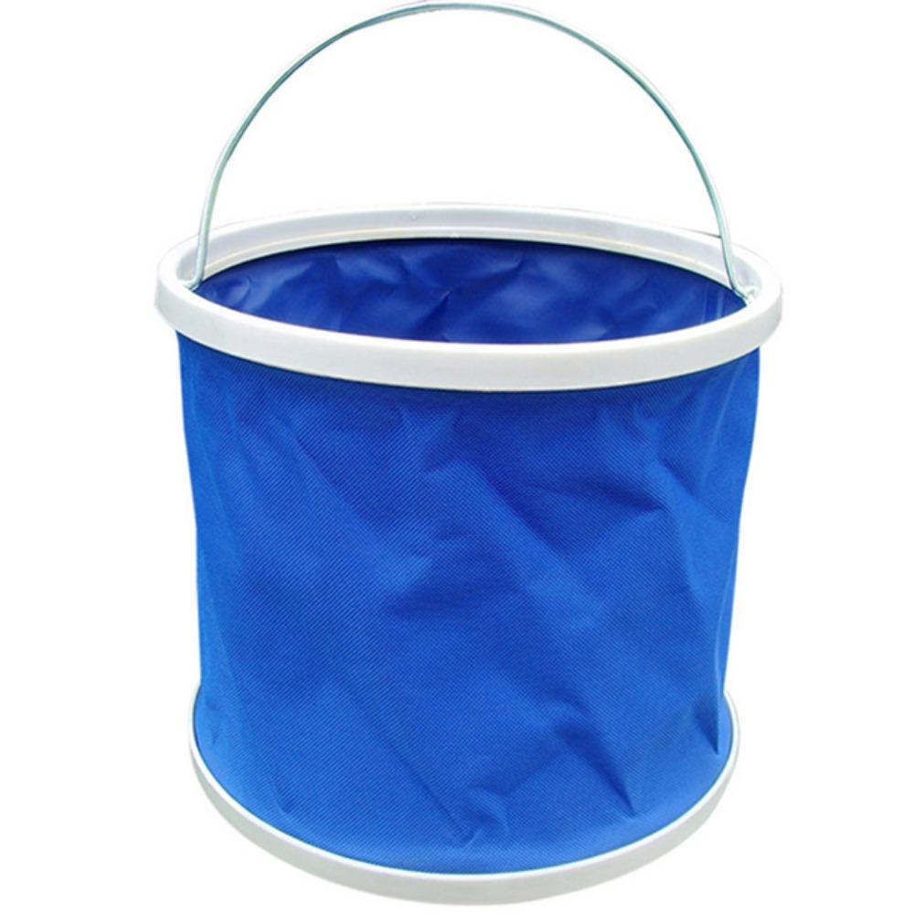 Car Folding Bucket 9L Business Car Bucket Car Washing Bucket Self Driving Tour Fishing Bucket