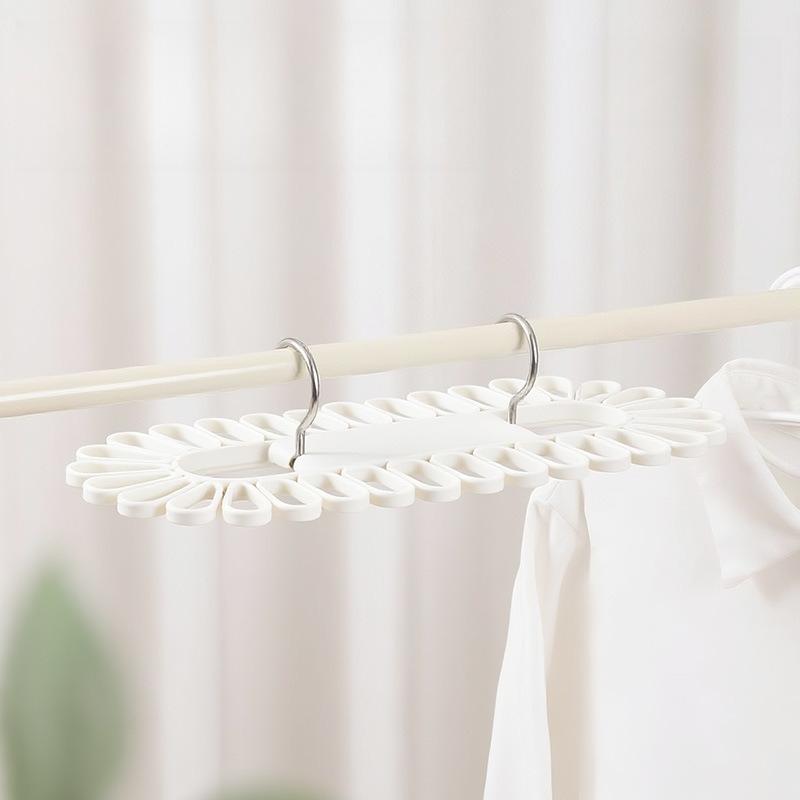 Foldable 32-clip Socks, Underwear, Socks, Multi-functional Drying Rack, Multi-clip Balcony Drying