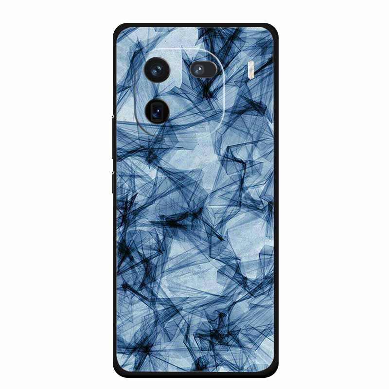 For Vivo iQOO 12 Case Marble Painted Soft Silicone TPU Cover Phone Cases For Vivo iQOO 12 Pro 5G V2307A V2329A Colorful New Etui