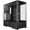 Gabinete de PC ANTEC C6 Curve Air Preto: Um gabinete de PC mid-tower sem colunas com painéis de vidro temperado curvos na frente e nas laterais. SÉRIE CONSTELAÇÃO C6