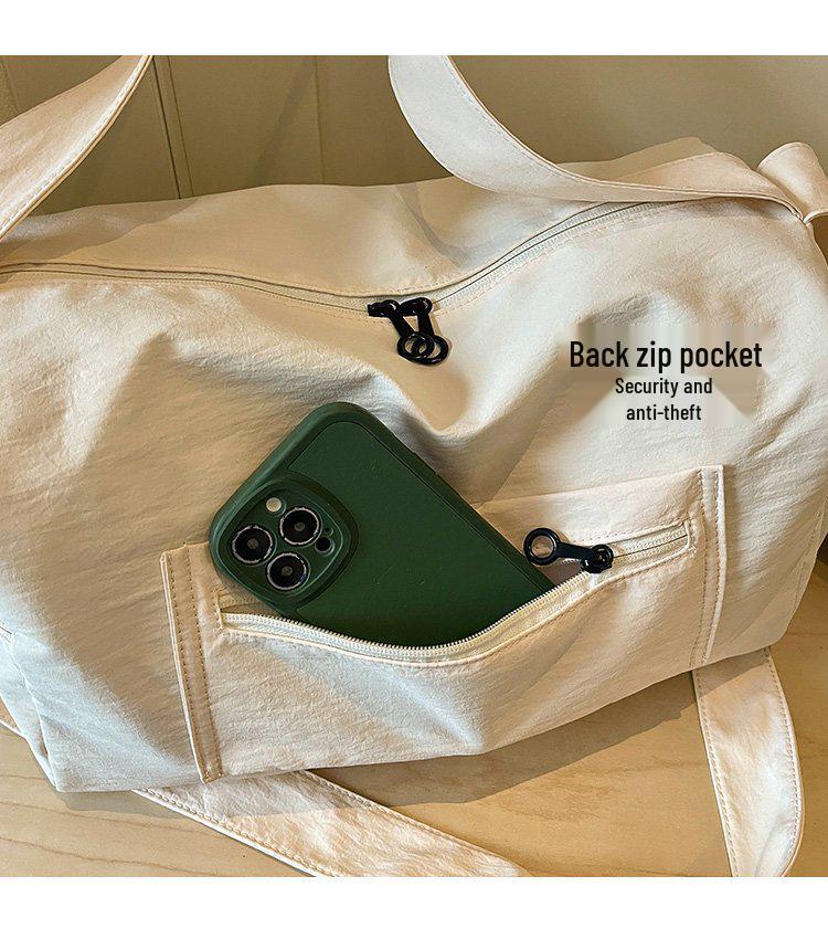 Large Capacity Short Trip Fitness Bag with Dry-Wet Separation for Easy Carrying - Unisex