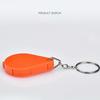 1pc/2pcs Magnifying Glass Keychain - Durable, Anti-Deformation, Portable Mini Magnifier for Elderly, Reading & General Use - Plastic Material