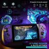 Nintendo Switch OLED Ergonomic Controller Grip with Gravity Induction of Six-Axis Gyroscope, Double Motor Vibration, Kickstand and Game Card Slot