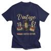 Disco Video Cassette 1961 Vintage Tshirt Unisex Harajuku T Shirt Short Sleeve Cotton 60th 60 Years Old Birthday Tshirt Tee Top