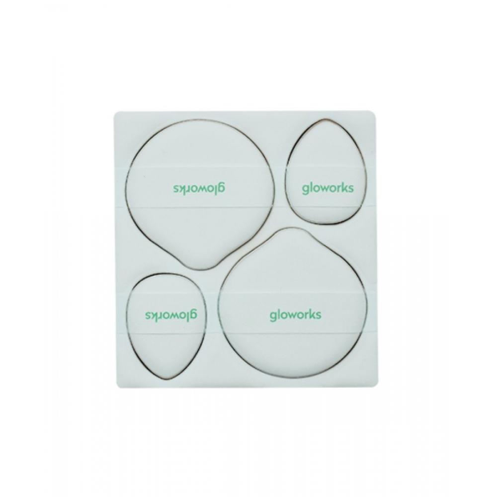 Gloworks I M Palette Puff  Puff Blend 4p  X Set Of 2