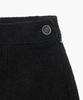Tudument Boucle Tweed Mini Skirt Black