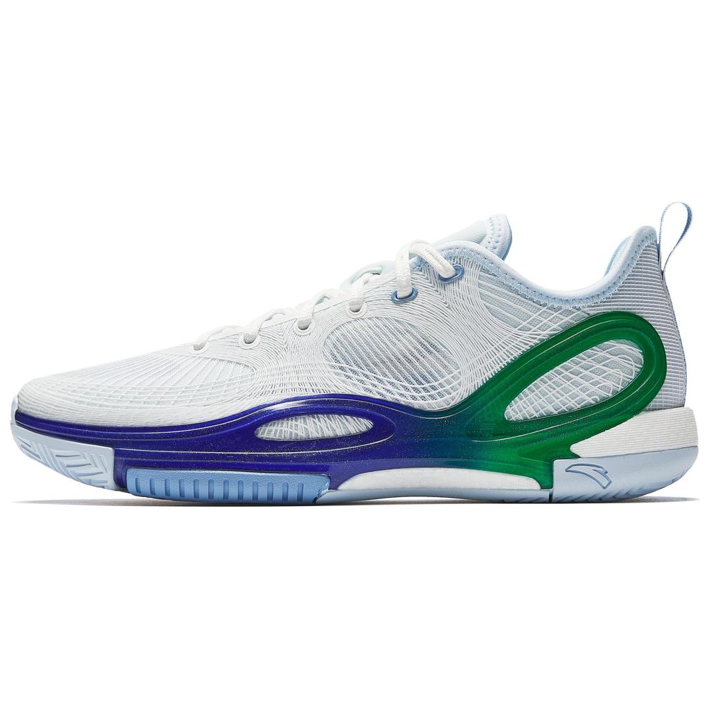 Anta Splash 7 Dallas Men Sneakers White Blue Green 112521131-5