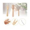 Tragbares Strickgabel- und Nadelset, Lucet-Gabel Häkeln, 8-teiliges Holz-Strickgabel-Ögarnadel-Set