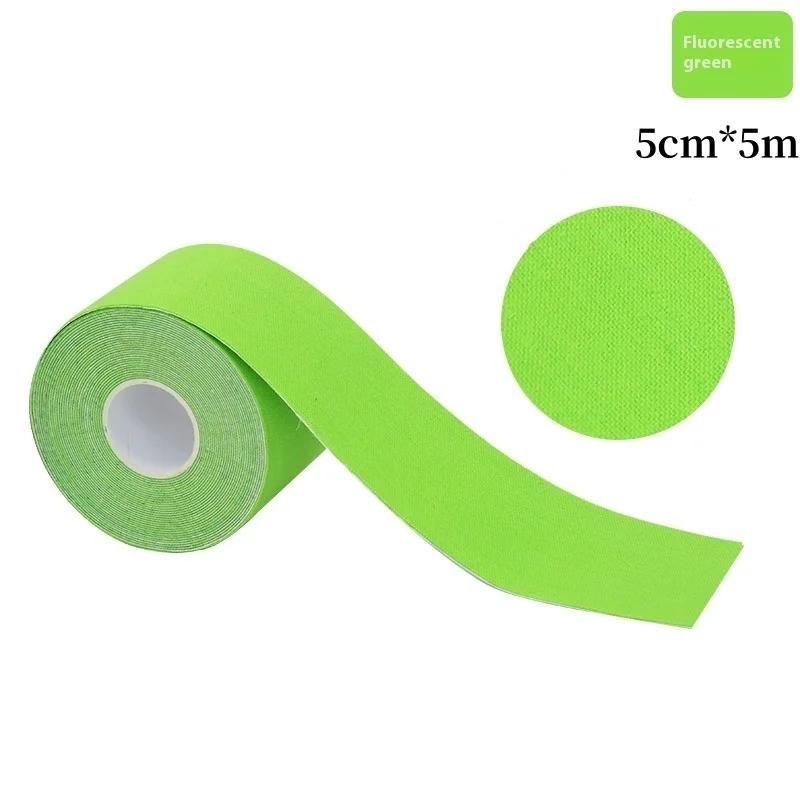 5M 1/3/5/10Pc Sport Cotton Elastic Self Adhesive Bandage Permeability Waterproof Kinesiology Straps Medical Strain Protection
