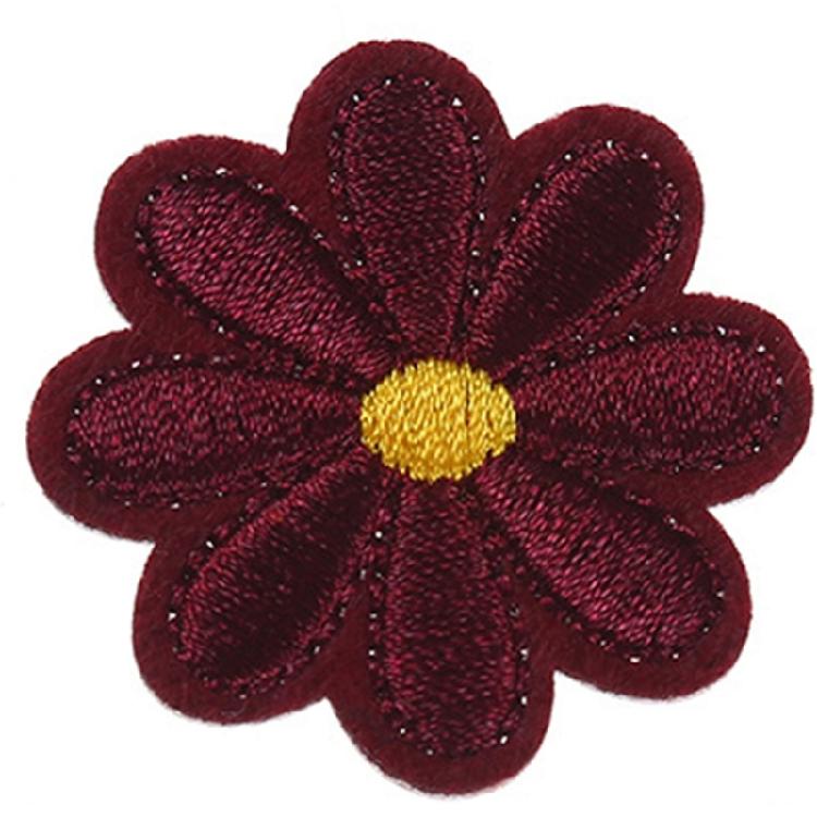 Set Of 28 Embroidery Flower Appliques Flower Iron on Applique Flower Sew On Patches Applique Sew On Clothing Patches