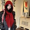 Scarf Cap Ear Protection Hat Pullover Hat Winter Cap Cute Balaclava Hat  Outdoor