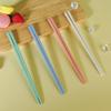 Portable Wheat Straw Chopsticks for Students, Office Workers, Heat-resistant and Anti-slip Chopsticks, Household Couple Chopsticks