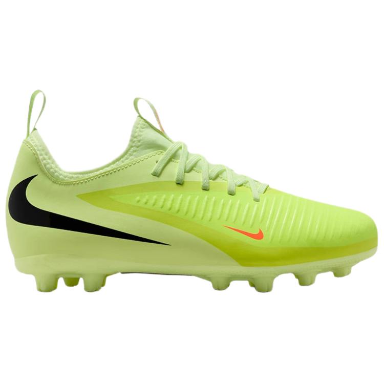 Nike Jr. Phantom 6 Low Academy Comfortable Non-Slip Soccer Shoes Unisex Sneaker Green HQ2046-800