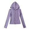Damen Herbst Amerikanisches Thermisches Yoga Hoodie Gerades Weites Hosenbein Set