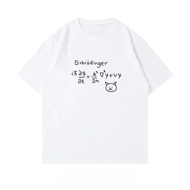 New Catpatterned Printed Loose and Fashionable Shortsleeved Streetwear for Men and Women Is Designed for Summer 2026 S