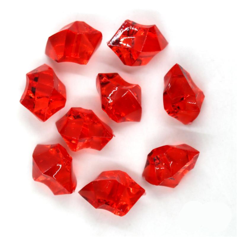 100Pcslot 14*11Mm Acrylic Crystal Diamond Pawn Irregular Stone Chessman Game Pieces For Board Game Accessories 10 Colors