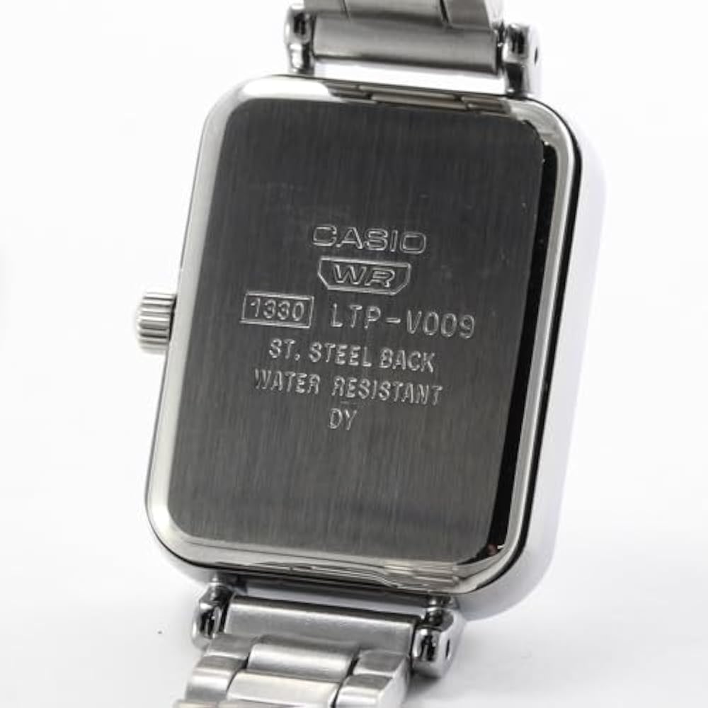 CASIO Casio Casio Standard Cheap Casio Chipukashi Watch Watch Watch Women's Brass Metal Silver Wh...