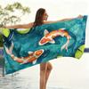 1pc Summer Cool Image Beach Towel Large Quick-drying Towel Suitable for Beach Yoga Pool Gym Sport Towel Summer Gift for Friends