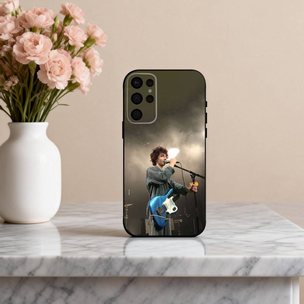 

R-Rock M-Music Icon Finn W-Wolfhard Phone Case For Samsung S25,24,23,22,30,21,10,9,Ultra,Plus,Lite,FE,4,5 G Soft Black Case Samsung S225G