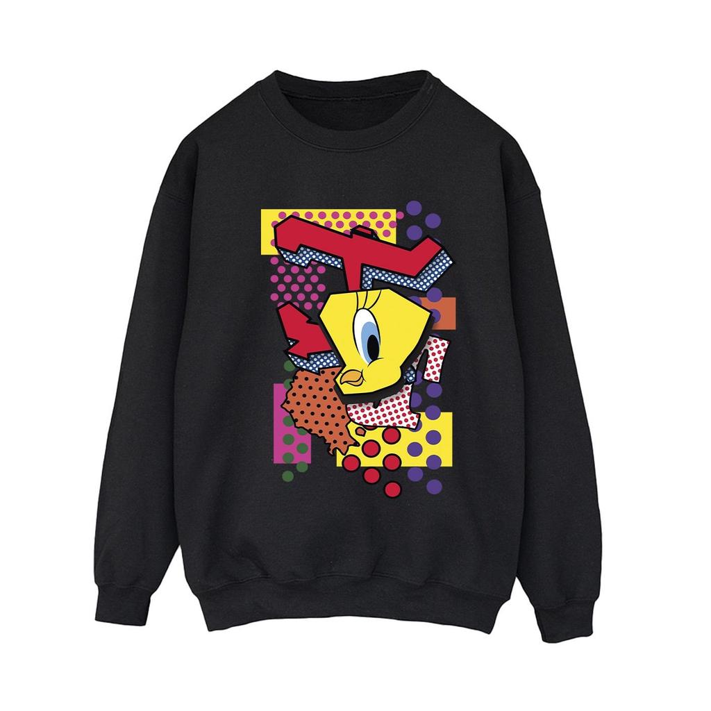 Looney Tunes Womens/Ladies Tweety Pop Art Sweatshirt