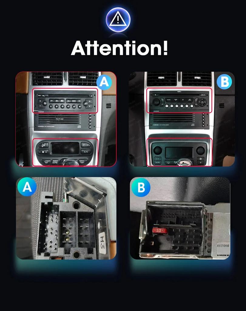 JIUYIN 9 Inch Car Radio For Peugeot 307 307CC 307SW 2002 - 2013 Wireless CarPlay Android Auto Car Intelligent No 2 Din 2din DVD