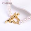 18K Real Gold Plated Geometry Heart OT Clasp For Bracelet Necklace Components,Dainty Brass Toggle Clasp DIY Accessory Wholesale