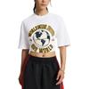 Adidas Worldwide Hoops Global Loose Knit Crew Neck Basketball Sports Short Sleeve T-Shirt Unisex Tops KX5732