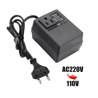 200W Voltage Converter Transformer EU To US - Step-Down Transformer 220V To 110V Single Phase Travel Adapter EU Plug