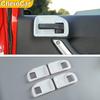 4X Inner Door Handle Bowl Cover Trim for Jeep Wrangler JK JKU 2011-17 4-Door