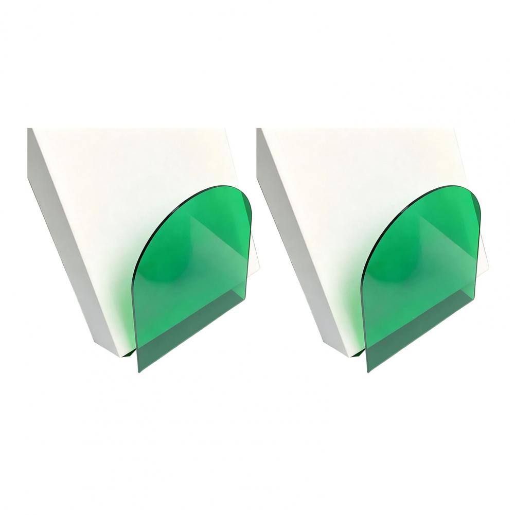Acrylic Bookends for Shelves Acrylic Bookends Set Heavy Duty Decorative Book Holders Transparent Shelf for Books for Bookshelves
