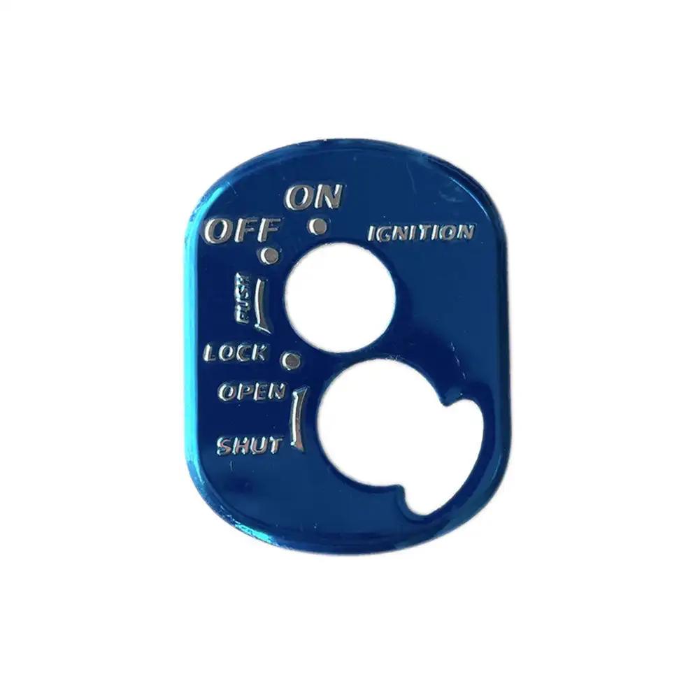 Motorcycle Ignition Switch Key Cap Aluminum Lock Cover Motor Accessories For Honda Beat Vario Wave Pcx V1 V2 Wh100t 125t 110t