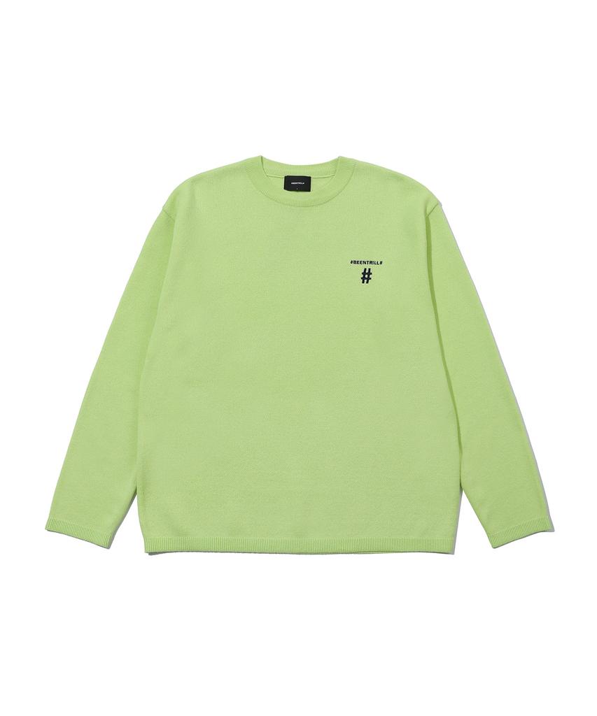 BEENTRILL Tech Standard Wool Comfort Fit Knit (Neon Yellow)