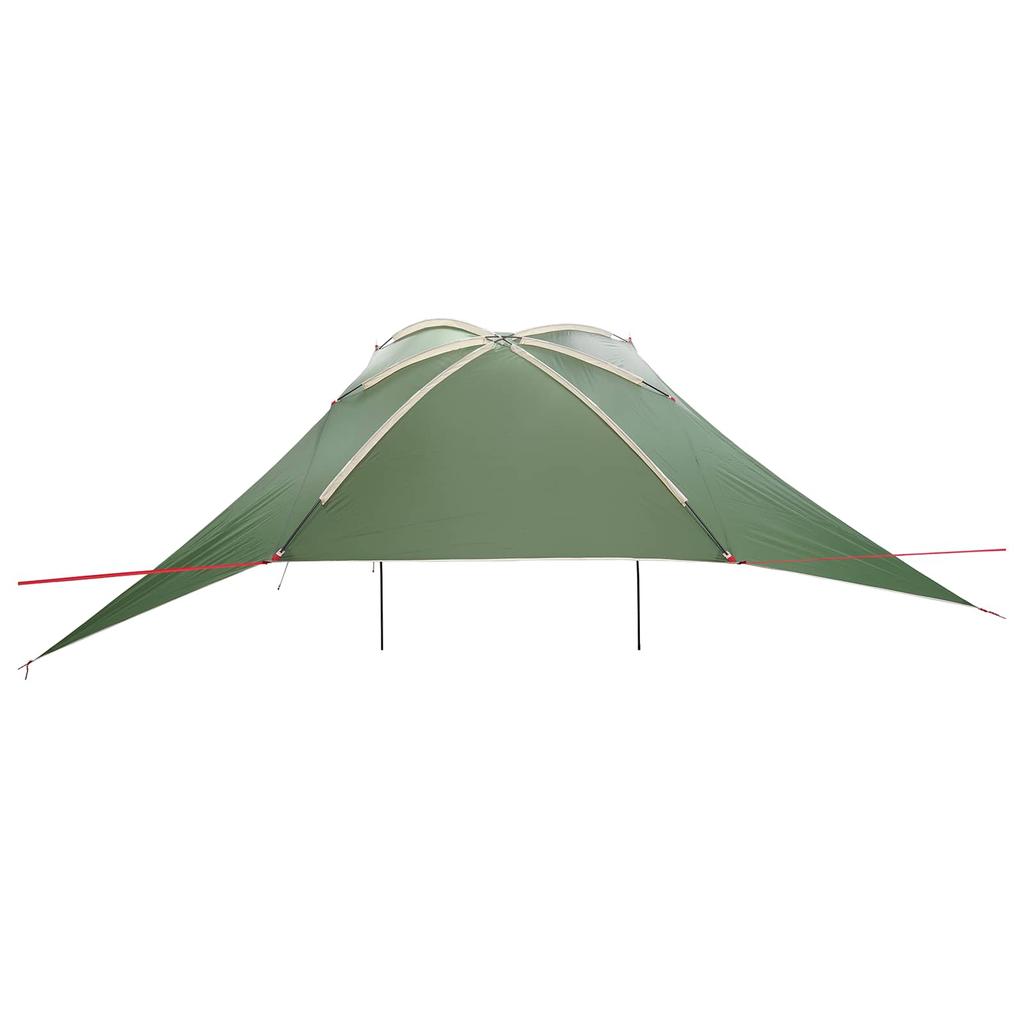 Car Canopy with Roof Green 308 X 215 X 220 Cm Polyester and Steel