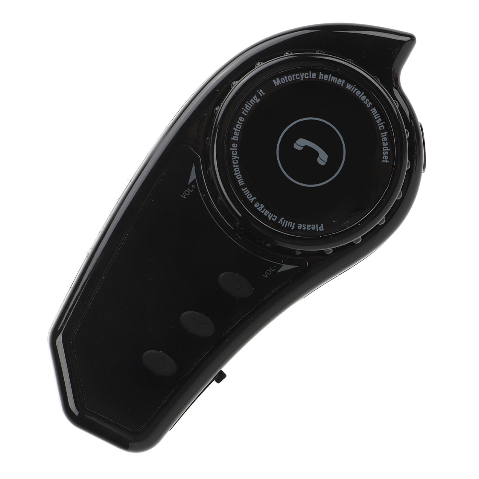Helmet Earpiece Kit Bluetooth Earphone Music Headset for Outdoor Electric Bike Motorcycle Built in Battery