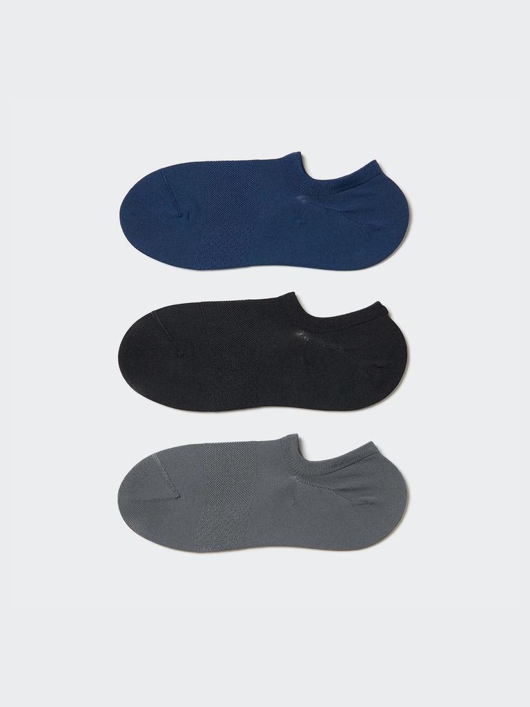 Uniqlo Japan Very Short Socks 3 Pairs Mesh