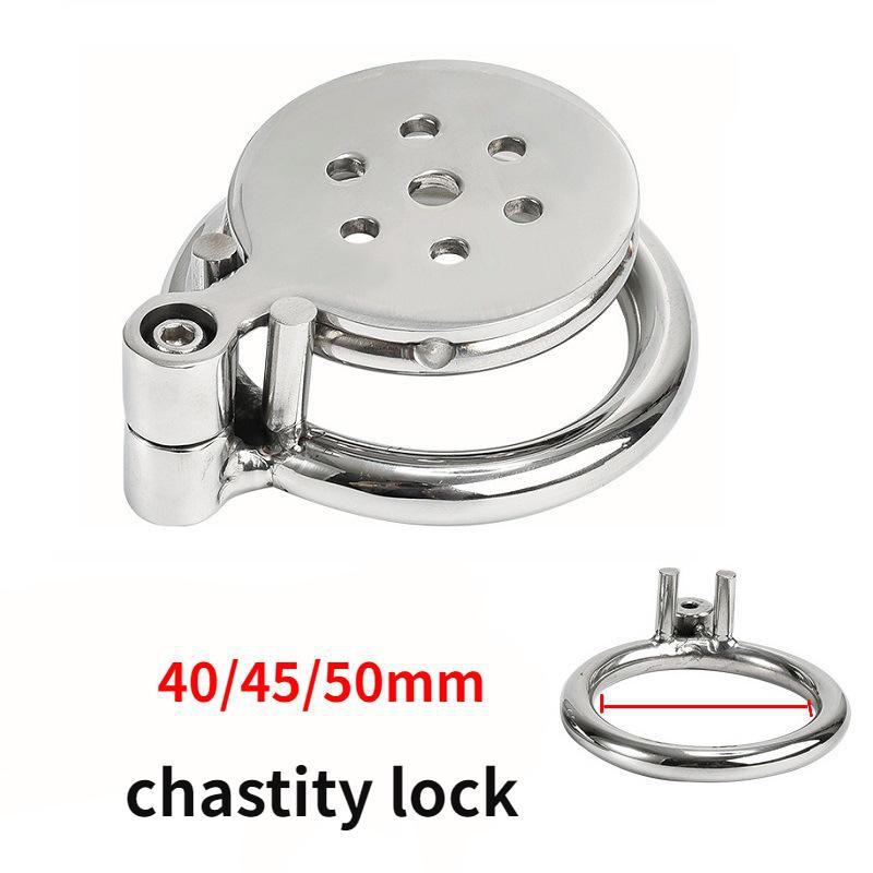 Stainless Steel Male Bird Cage Chastity Lock