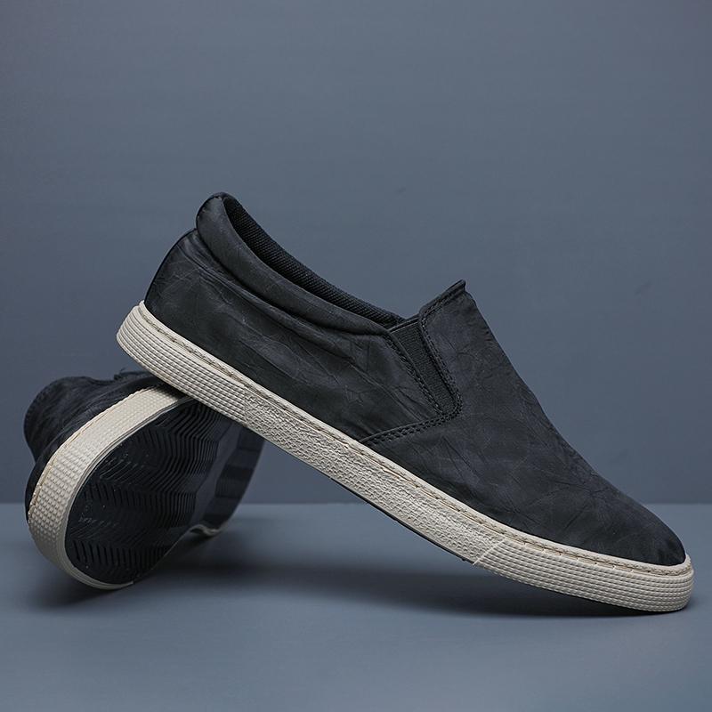 Fashion Men's Canvas Shoes Hot Sale Lightweight Comfortable Low-cut Vulcanized Espadrille Non-slip Casual Men Flats Shoes BD23001