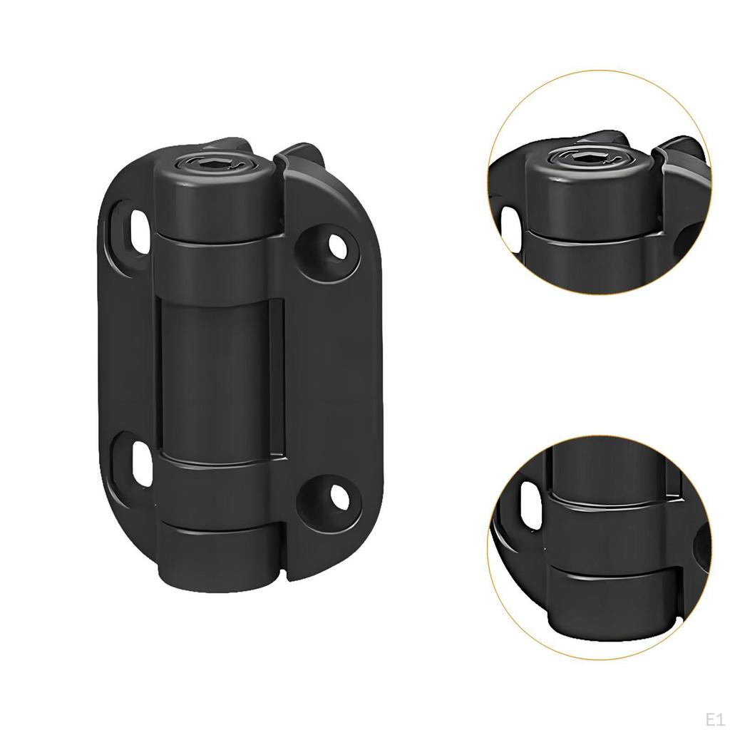 Fence Door Hinge with Screw Automatic Nylon Quiet Accessories Self Closing Replacement for Garage