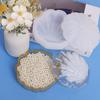 Seashell Resin Box Molds with Lids,3D Jar Silicone Mold,Trinket Storage Container Box Mold for Resin Casting Home Decor