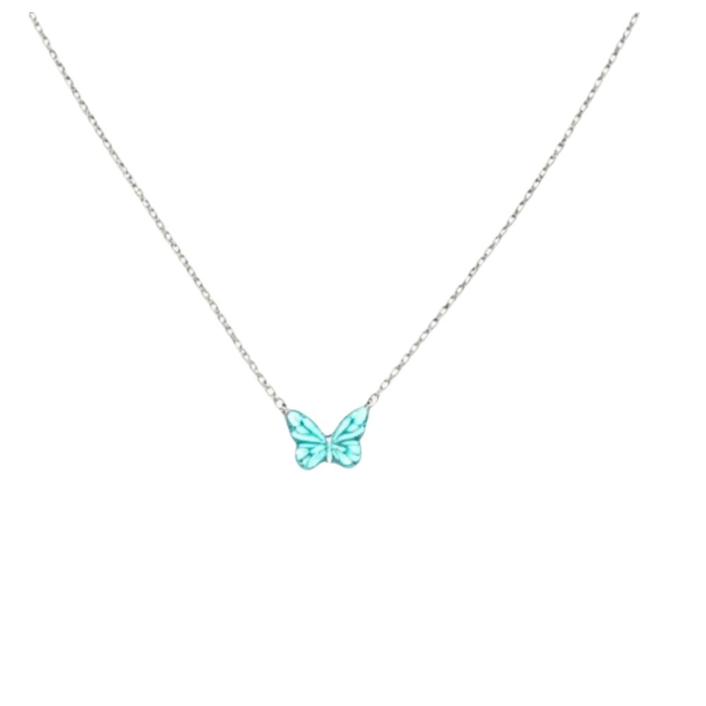 Luminous Butterfly Bracelet Elegant Forest Necklace Bracelet Fashion Women Jewelry  Girl Necklace