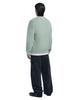 Nomaenyueol Cropped Hairy Knit - Dust Mint
