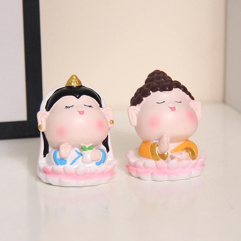 

Joyful Immortal Wealth God Resin Action Figure Ornament