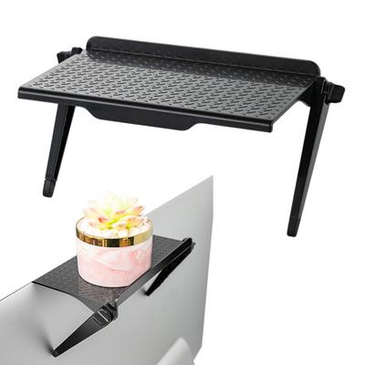 TV Oberregal Monitorbildschirm Ablageregal Starke Tragfähigkeit Einfache Installation Verstellbares 2-Fuß Monitorregal Ablageregal