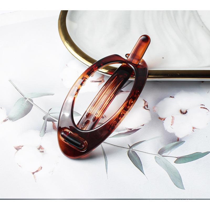 Simple Retro Ponytail Twist Clip Women's Headdress Clip Hair Clip Headwear Girls Kids Women Hair Accessories